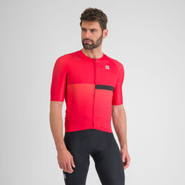 SPORTFUL Tricou de ciclism cu mânecă scurtă - BOMBER - roz