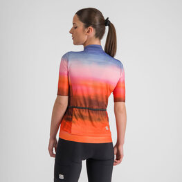 SPORTFUL Tricou de ciclism cu mânecă scurtă - FLOW SUPERGIARA - roșu/albastru