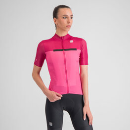 SPORTFUL Tricou de ciclism cu mânecă scurtă - PISTA - roz