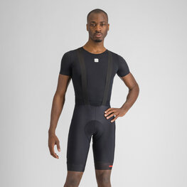 SPORTFUL Pantaloni scurți de ciclism cu bretele - FIANDRE - negru