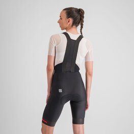 SPORTFUL Pantaloni scurți de ciclism cu bretele - FIANDRE - negru
