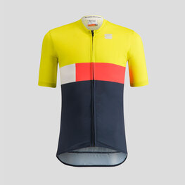 SPORTFUL Tricou de ciclism cu mânecă scurtă - SNAP KID - galben/multicolor