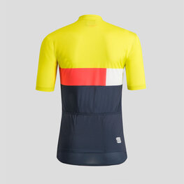 SPORTFUL Tricou de ciclism cu mânecă scurtă - SNAP KID - galben/multicolor