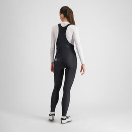 SPORTFUL Pantaloni de ciclism lungi cu bretele - FIANDRE W - negru