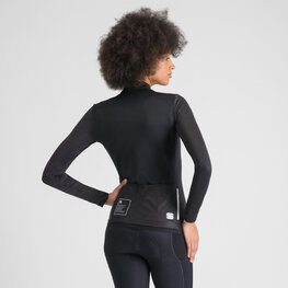 SPORTFUL Tricou de cilism pentru iarnă cu mânecă lungă - SRK THERMAL W - negru