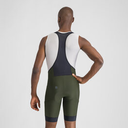 SPORTFUL Pantaloni scurți de ciclism cu bretele - GIARA 2 - verde