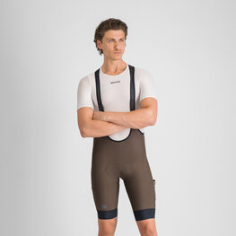 SPORTFUL Pantaloni scurți de ciclism cu bretele - GIARA 2 - maro