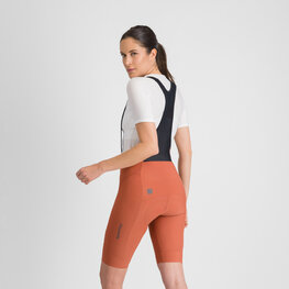 SPORTFUL Pantaloni scurți de ciclism cu bretele - PULSE - portocaliu