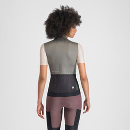 SPORTFUL Tricou de ciclism cu mânecă scurtă - SUPERGIARA LOGO W - gri/roz