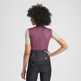 SPORTFUL Tricou de ciclism cu mânecă scurtă - SUPERGIARA LOGO W - bordo