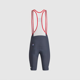 SPORTFUL Pantaloni scurți de ciclism cu bretele - PULSE HERITAGE - albastru