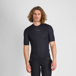 SPORTFUL Tricou de ciclism cu mânecă scurtă - MERINO LAYER - negru