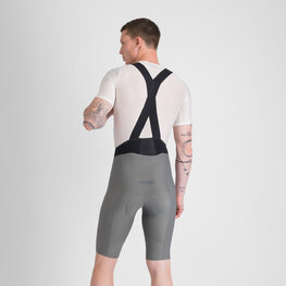 SPORTFUL Pantaloni scurți de ciclism cu bretele - LTD 2 - gri