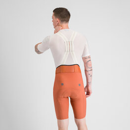 SPORTFUL Pantaloni scurți de ciclism cu bretele - HXPEREPIC - portocaliu