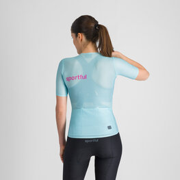 SPORTFUL Tricou de ciclism cu mânecă scurtă - LIGHT 2 - albastru deschis