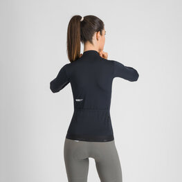 SPORTFUL Tricou de ciclism cu mânecă lungă de vară - SRK - negru