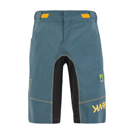 KARPOS Pantaloni scurți de ciclism fără bretele - BALLISTIC EVO - albastru/gri