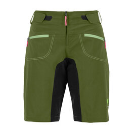 KARPOS Pantaloni scurți de ciclism fără bretele - BALLISTIC EVO - verde