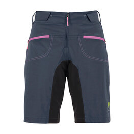 KARPOS Pantaloni scurți de ciclism fără bretele - BALLISTIC EVO W - albastru/negru