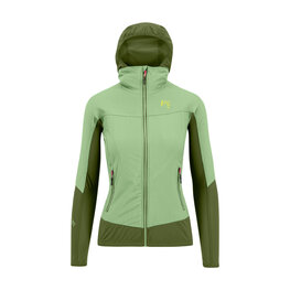 KARPOS Jachetă rezistentă la vânt de ciclism - LAVAREDO W - verde/verde deschis