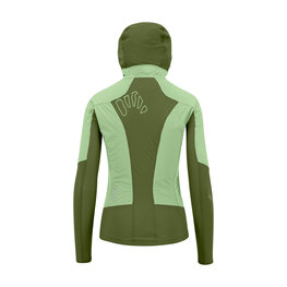 KARPOS Jachetă rezistentă la vânt de ciclism - LAVAREDO W - verde/verde deschis