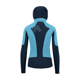 KARPOS Jachetă rezistentă la vânt de ciclism - LAVAREDO W - albastru deschis/albastru