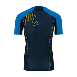 KARPOS Tricou de ciclism cu mânecă scurtă - LAVAREDO - negru/albastru