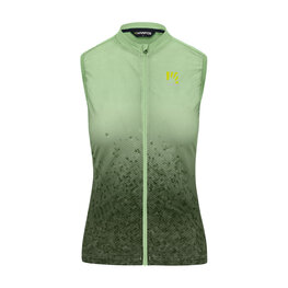 KARPOS Tricoul de ciclism fără mâneci - VERVE EVO - verde
