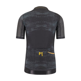 KARPOS Tricou de ciclism cu mânecă scurtă - GREEN FIRE - negru/galben