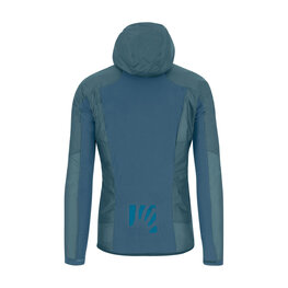 KARPOS Jachetă rezistentă la vânt de ciclism - LAVAREDO EVO - albastru/galben