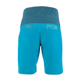 KARPOS Pantaloni scurți de ciclism fără bretele - VAL DI DENTRO - albastru