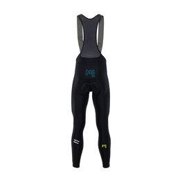 KARPOS Pantaloni de ciclism lungi cu bretele - VERVE WINTER - negru