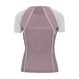 KARPOS Tricou de ciclism cu mânecă scurtă - LAVAREDO EVO W - roșu/alb