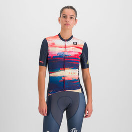 SPORTFUL Tricou de ciclism cu mânecă scurtă - PETER SAGAN JERSEY - albastru/bej