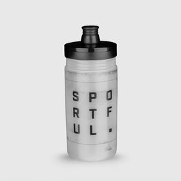 SPORTFUL Sticlă de apă pentru ciclism - BOTTLE 550ML - transparent/negru