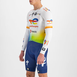 SPORTFUL Încălzitoare de braț pentru ciclism - TOTAL ENERGIES - alb