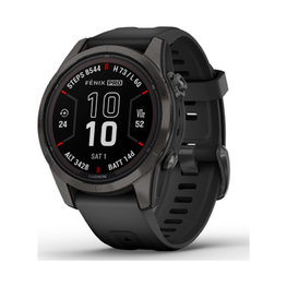 GARMIN merilnik moči - FENIX 7S PRO SAPPHIRE SOLAR - negru