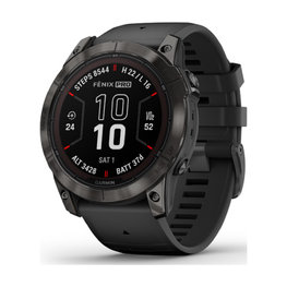 GARMIN merilnik moči - FENIX 7X PRO SAPPHIRE SOLAR - negru
