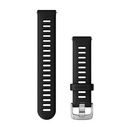 GARMIN curea - QUICK RELEASE 18 MM - negru/argintiu