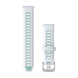 GARMIN curea - QUICK RELEASE 18 MM - alb/verde deschis