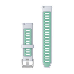 GARMIN curea - QUICK RELEASE 18 MM - alb/verde deschis