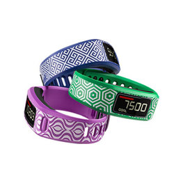 GARMIN curea - VÍVOFIT WAIKIKI - mov/albastru/verde