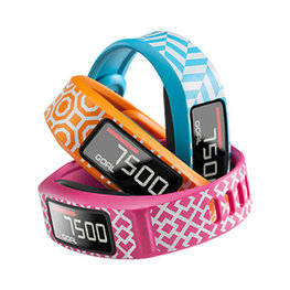 GARMIN curea - VÍVOFIT 2 - PALM BEACH - roz/portocaliu/turcoaz