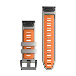 GARMIN curea - QUICKFIT 26 - gri/portocaliu