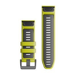 GARMIN curea - QUICKFIT 26 - galben/gri
