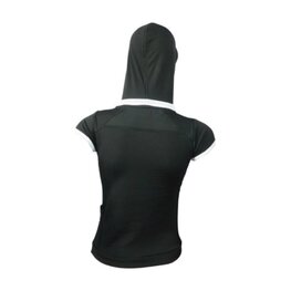 HAVEN Tricou de ciclism cu mânecă scurtă - CASSIOPEA - negru/alb