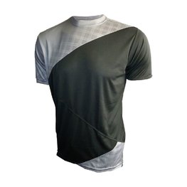 HAVEN Tricou de ciclism cu mânecă scurtă - MOUNTAIN - negru/gri