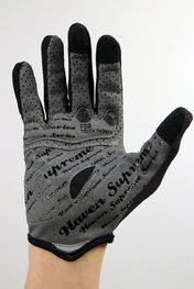 HAVEN Mănuși cu degete lungi de ciclism - SOLAR LONG - negru