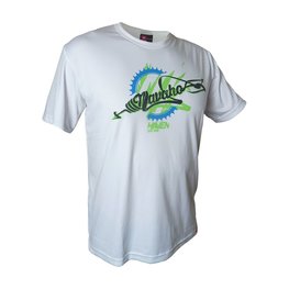 HAVEN Tricou de ciclism cu mânecă scurtă - NAVAHO SHORT - alb/negru