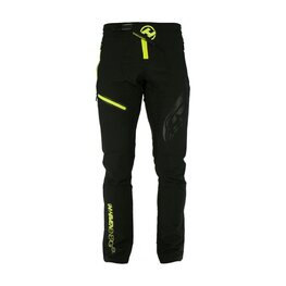 HAVEN Pantaloni de ciclism lungi fără bretele - ENERGIZER LONG - negru/verde